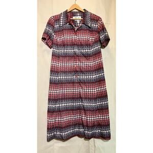 VTG British Lady Classic Floral Dress Woman’s Size 20 1/2.